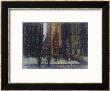 Wall Street Blizzard, New York City by Patti Mollica Limited Edition Print