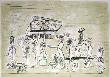 El Gran Burundun-Da A Muerto - Mortadel by Roberto Matta Limited Edition Print
