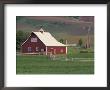 Barn And Windmill In Colfax, Palouse Region, Washington, Usa by Adam Jones Limited Edition Print