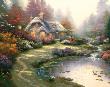 Everett's Cottage by Thomas Kinkade Limited Edition Pricing Art Print