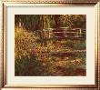 Water Lily Pond, Harmonie Rose by Claude Monet Limited Edition Print