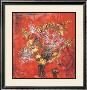 Fleurs Sur Fond Rouge, C.1970 by Marc Chagall Limited Edition Print