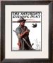 Farmer And The Bird Or Harvest Time Saturday Evening Post Cover, August 18,1923 by Norman Rockwell Limited Edition Pricing Art Print