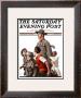 When Johnny Comes Marching Home Saturday Evening Post Cover, February 22,1919 by Norman Rockwell Limited Edition Print