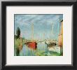 Barche Sportive by Claude Monet Limited Edition Print