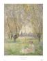Woman Seated Under The Willows by Claude Monet Limited Edition Print