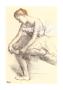 Dancer Seated by Edgar Degas Limited Edition Pricing Art Print