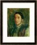 Self Portrait As A Young Man by Edgar Degas Limited Edition Pricing Art Print