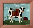 Americana Cow by Donna Perkins Limited Edition Pricing Art Print