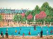 Paris, Les Jardins Du Palais-Royal by Ledan Fanch Limited Edition Print