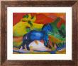 The Little Blue Horse, 1912 by Franz Marc Limited Edition Print