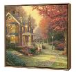 Victorian Autumn - Framed Fine Art Print On Canvas - Wood Frame by Thomas Kinkade Limited Edition Print