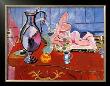 Rose Statuette And Jug On Red Chest Of Drawers by Henri Matisse Limited Edition Pricing Art Print