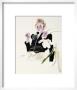 Celia In A Black Dress With White Flowers No. 48 by David Hockney Limited Edition Print
