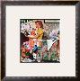 Baby Sitter, November 8,1947 by Norman Rockwell Limited Edition Print