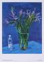 Iris With Evian Bottle by David Hockney Limited Edition Print