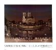 Chevet De Notre-Dame, La Nuit by Michel Delacroix Limited Edition Print