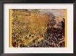 Boulevard Of Capucines In Paris by Claude Monet Limited Edition Print