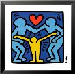 Untitled (Logo Against Family Violence), 1989 (Baby Heart) by Keith Haring Limited Edition Pricing Art Print