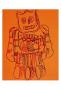 Moon Explorer Robot, C.1983 (Orange) by Andy Warhol Limited Edition Print