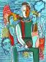Le Peintre A Sa Palette by Sandro Chia Limited Edition Print