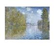 Autumn In Argenteuil by Claude Monet Limited Edition Print