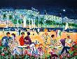 Soiree En Terrasse A Cannes by Jean-Claude Picot Limited Edition Print