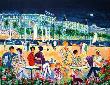 Soiree En Terrasse A Cannes by Jean-Claude Picot Limited Edition Pricing Art Print