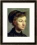 Portrait Of A Young Woman, 1867 by Edgar Degas Limited Edition Print