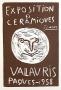 Af 1958 - Ceramiques Paques 1958 by Pablo Picasso Limited Edition Pricing Art Print