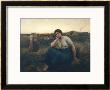 Evening, 1860 by Jules Breton Limited Edition Print