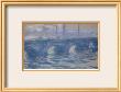 Le Pont De Waterloo A Londres by Claude Monet Limited Edition Pricing Art Print