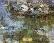 White And Purple Water Lilies by Claude Monet Limited Edition Print