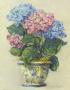 Hydrangea Blooms I by Barbara Mock Limited Edition Pricing Art Print