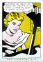 Girl At The Piano by Roy Lichtenstein Limited Edition Print