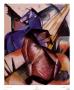 Two Horses by Franz Marc Limited Edition Print