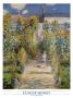 Monet's Garden At Vetheuil, 1880 by Claude Monet Limited Edition Print