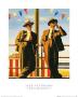 Seaside Sharks by Jack Vettriano Limited Edition Pricing Art Print