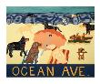 Ocean Ave. by Stephen Huneck Limited Edition Pricing Art Print