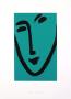 Viso Maschera (Green) by Henri Matisse Limited Edition Print