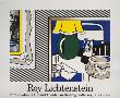 Two Paintings: Green Lamp by Roy Lichtenstein Limited Edition Pricing Art Print