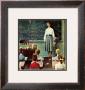 Happy Birthday, Miss Jones Saturday Evening Post Cover, March 17,1956 by Norman Rockwell Pricing Limited Edition Art Print