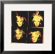 Self-Portrait, C.1986 (4 Yellow Andys) by Andy Warhol Limited Edition Pricing Art Print