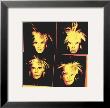 Self-Portrait, C.1986 (4 Yellow Andys) by Andy Warhol Limited Edition Print