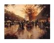 Avenue Des Champs Elyses by Christa Kieffer Limited Edition Print