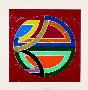 Sinerli Variations Squared Colored Groun by Frank Stella Limited Edition Print