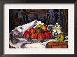 Still Life Bowl Of Apples by Paul Cezanne Limited Edition Print