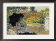 Camille In The Garden With Jean And His Nanny by Claude Monet Limited Edition Print