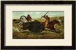 Life On The Prairie, The Buffalo Hunt, 1862 by Currier & Ives Limited Edition Print