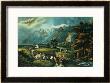 The Rocky Mountains: Emigrants Crossing The Plains, 1866 by Currier & Ives Limited Edition Print